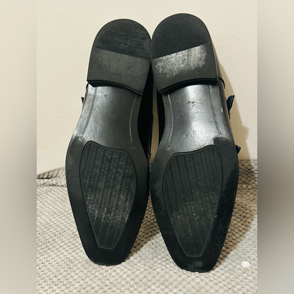 Steve Madden Men's Black Double Monk Strap Dress Shoes Size 11 - Picture 5 of 7